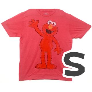 セサミストリート(SESAME STREET)の【セサミストリート】エルモTシャツ Sサイズ(Tシャツ/カットソー(半袖/袖なし))