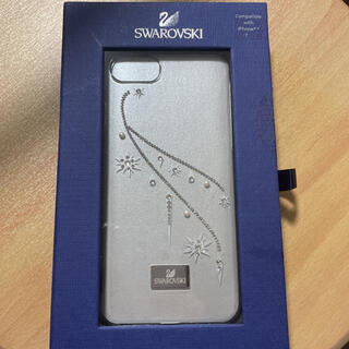 スワロフスキー(SWAROVSKI)のスワロフスキー　iPhone ケース(iPhoneケース)