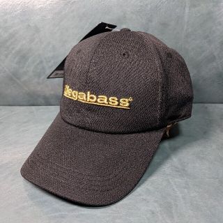 メガバス(Megabass)の新品未使用　Megabass　キャップ　ブラック　フリーサイズ　(ウエア)