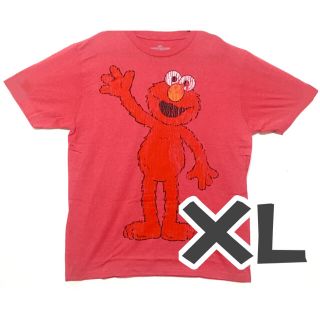 セサミストリート(SESAME STREET)の【セサミストリート】エルモTシャツ XLサイズ(Tシャツ/カットソー(半袖/袖なし))