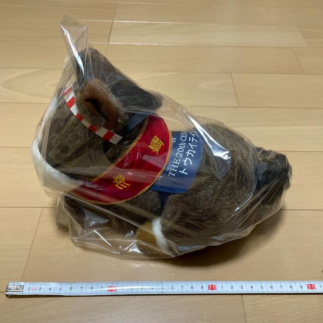 美品　新品同様　トウカイテイオー　顕彰馬　アバンティー　Ｓサイズ エンタメ/ホビーのおもちゃ/ぬいぐるみ(ぬいぐるみ)の商品写真