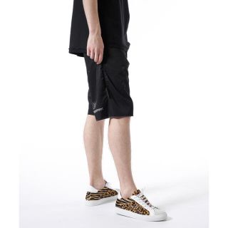 ユニフォームエクスペリメント(uniform experiment)のuniform experiment  DRIPPING SHORTS ブラック(ショートパンツ)