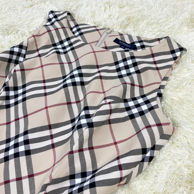 詰替え ♡美品♡ バーバリーロンドン ノースリーブ ワンピース ノバ