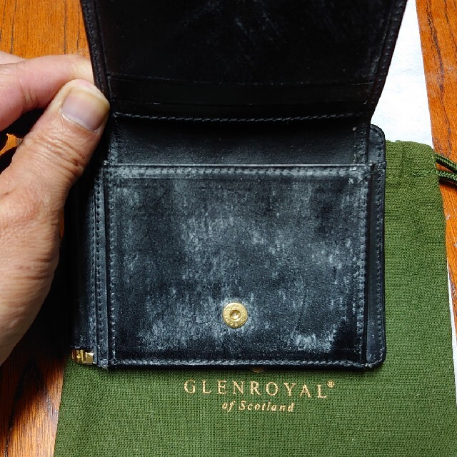 GLENROYAL(グレンロイヤル)のグレンロイヤル　マネクリップ　コインケース付 メンズのファッション小物(マネークリップ)の商品写真