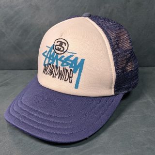 STUSSY - STUSSY 中古品 メッシュキャップの通販 by sada's shop