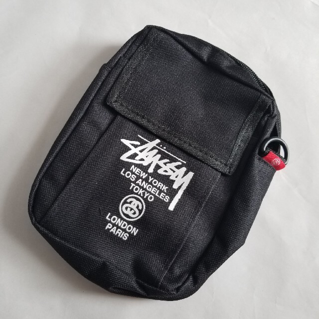 STUSSY(ステューシー)の新品未使用　雑誌付録　ステューシー　ミニショルダー　ショルダーバッグ メンズのバッグ(ショルダーバッグ)の商品写真