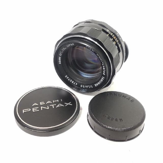 PENTAX - Pentax TAKUMAR 50mm f/1.4 単焦点レンズの通販 by みんみんshop｜ペンタックスならラクマ 新品最安値