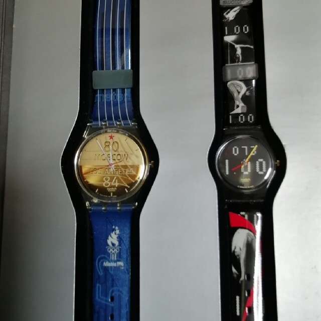 swatch(スウォッチ)のスウォッチ　swatch　９６年アトランタオリンピック　限定　１０本セット メンズの時計(腕時計(アナログ))の商品写真