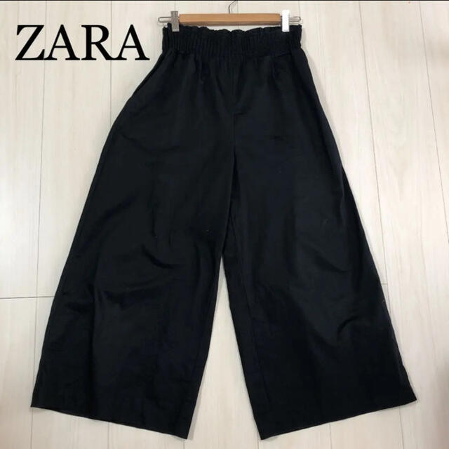 ZARA(ザラ)の【ZARA】ワイドパンツ ガウチョパンツ レディースのパンツ(カジュアルパンツ)の商品写真