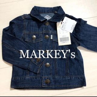 マーキーズ(MARKEY'S)の新品未使用【MARKEY'S】キッズ Gジャン デニムジャケット(ジャケット/上着)