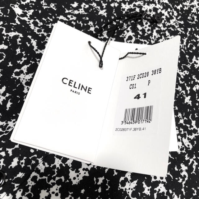 celine(セリーヌ)の新品 CELINE セリーヌ マーブル 総柄 シャツ 41 国内正規 メンズのトップス(シャツ)の商品写真