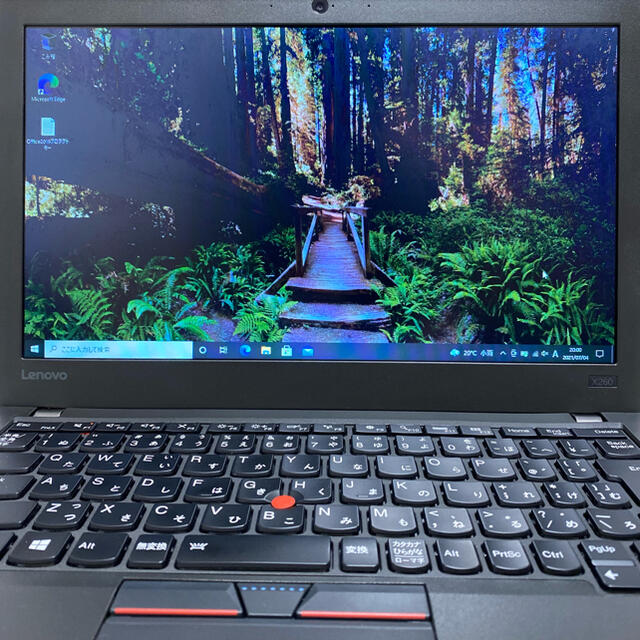 lenovo  Thinkpad ×260 メモリ4GB SSD256GB