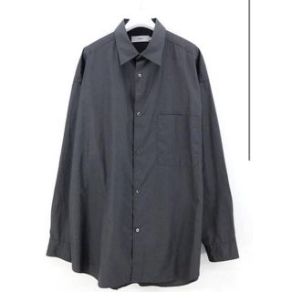 Oversized Regular Collar Shirt グレー(シャツ)