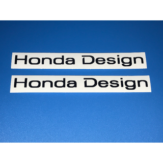 切り文字ステッカー★Honda Design★ホンダ★黒★2枚セット(その他)