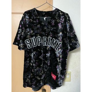 最終値下げ　supreme ベースボールシャツ　ベロア　TAKUYA∞ 窪塚洋介