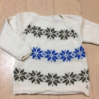 プチバトー(PETIT BATEAU)のお値下げ♡PETIT BATEAU☆ローゲージニット(ニット/セーター)