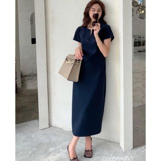 ザラ(ZARA)のBIRTHDAYBASH キーネックIラインドレスワンピース(ロングワンピース/マキシワンピース)