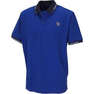 ポールスミス(Paul Smith)の希少・限定品☆ ポールスミス【GOLF】ゼブラポロシャツ☆L☆青(ウエア)