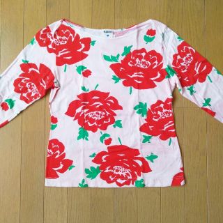 モスキーノ(MOSCHINO)のモスキーノ　MOSCHINO　JEANS　長袖　薔薇(Tシャツ(長袖/七分))