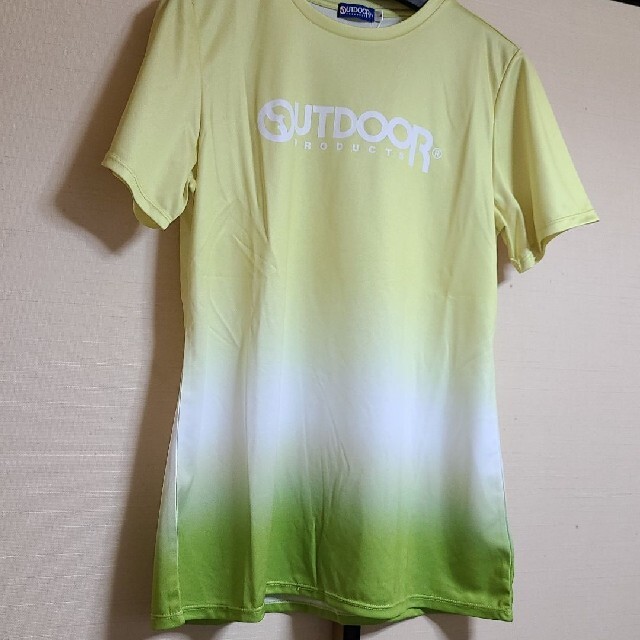 OUTDOOR PRODUCTS(アウトドアプロダクツ)の【OUTDOOR PRODUCTS】グラデーションプリントTシャツ レディースのトップス(Tシャツ(半袖/袖なし))の商品写真