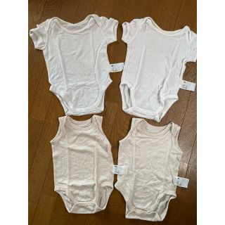 ユニクロ(UNIQLO)のぴーこ様専用！UNIQLO 肌着　baby 70cm メッシュ　4点セット(肌着/下着)