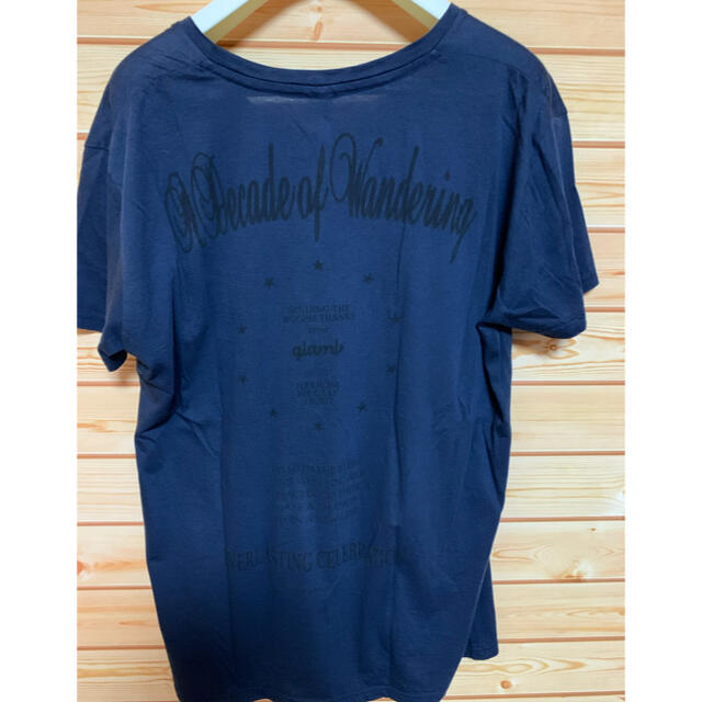 glamb(グラム)のglamb Disney コラボ　Tシャツ　ネイビー　L 新品未使用　タグ付き メンズのトップス(Tシャツ/カットソー(半袖/袖なし))の商品写真