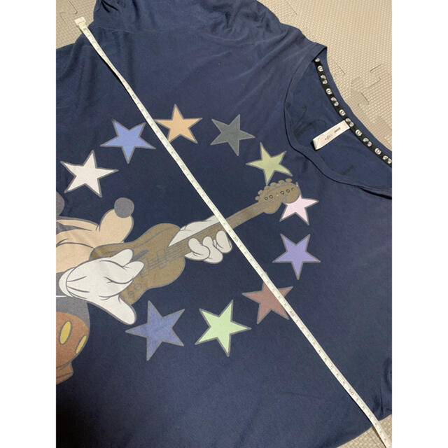 glamb(グラム)のglamb Disney コラボ　Tシャツ　ネイビー　L 新品未使用　タグ付き メンズのトップス(Tシャツ/カットソー(半袖/袖なし))の商品写真