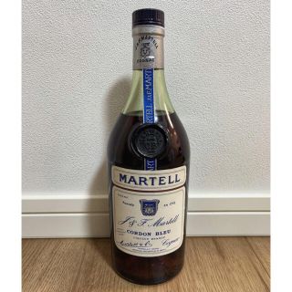 バカラ(Baccarat)のマーテル　martell コンドブルー　旧ボトル(ブランデー)