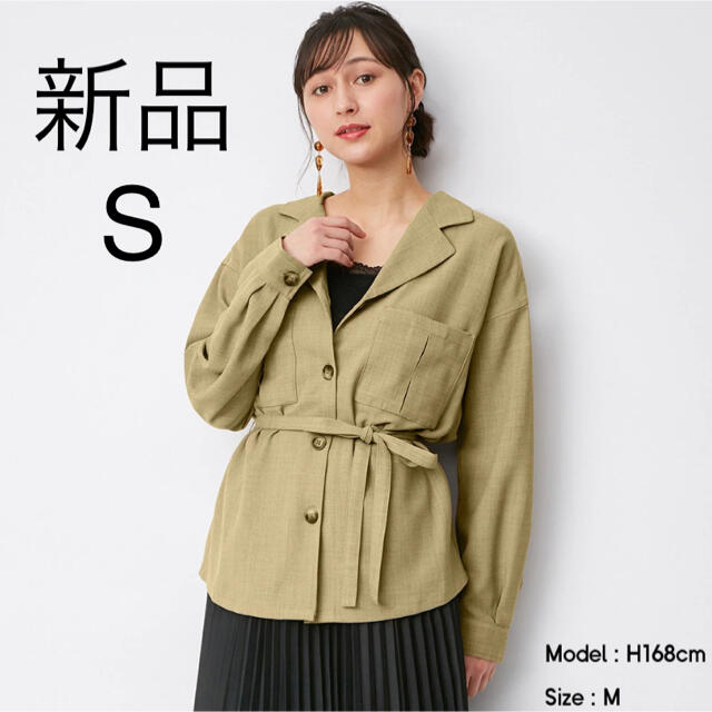 GU - 【新品☆未使用】gu オープンカラーダブルポケットシャツ