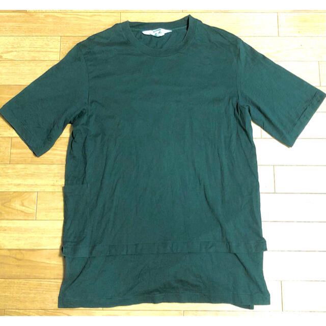 SUNSEA(サンシー)のsasa様）SUNSEA レイヤードTシャツ グリーン メンズのトップス(Tシャツ/カットソー(半袖/袖なし))の商品写真