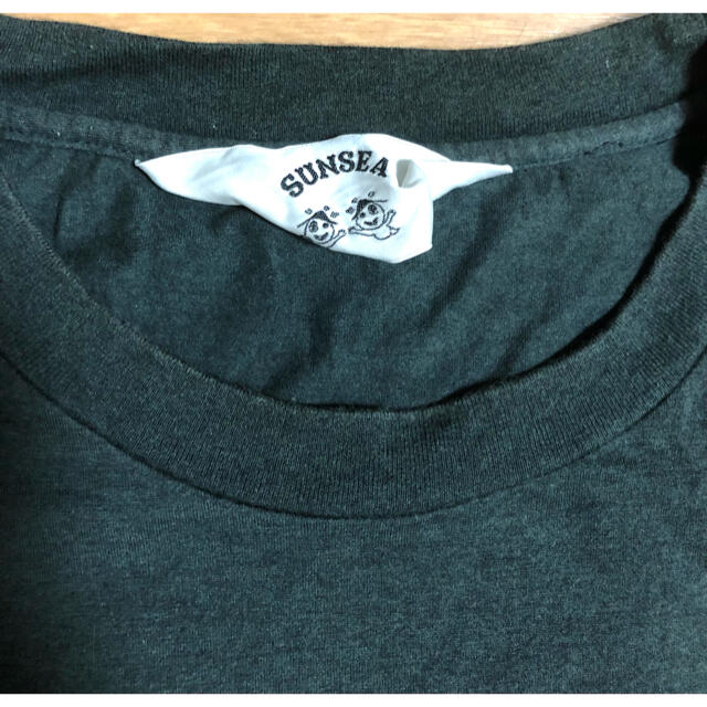 SUNSEA(サンシー)のsasa様）SUNSEA レイヤードTシャツ グリーン メンズのトップス(Tシャツ/カットソー(半袖/袖なし))の商品写真