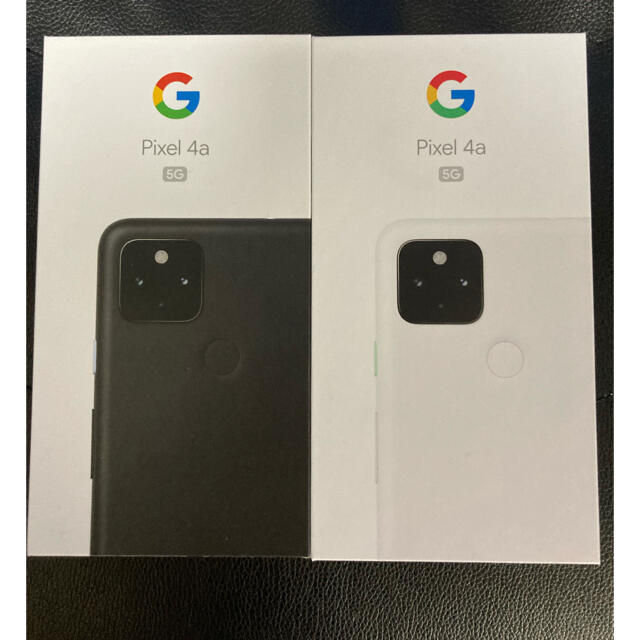 2台セット 新品 Google pixel4a 5G 一括購入　SIMフリー | フリマアプリ ラクマ