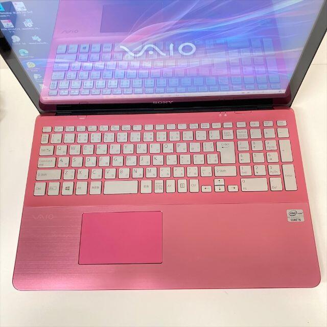 SONY - ○新品SSD○SONY VAIO Fit15 ピンクカスタム i5 8GB BDの通販