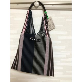 マルニ(Marni)のマルニ　ハンモックバッグ　ブルー(トートバッグ)