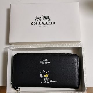 コーチ(COACH)の新品未使用 COACH長財布 SNOOPYコラボ品(財布)