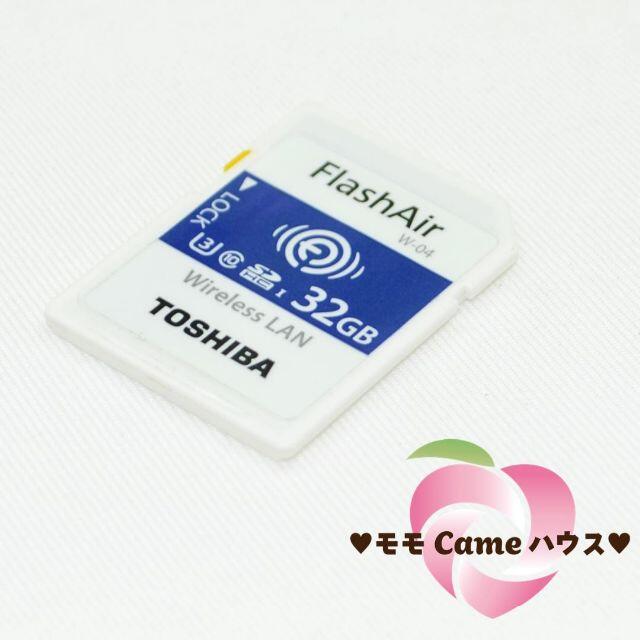 TOSHIBA フラッシュエア 32GB★スマホに写真・動画を転送☆1770-2