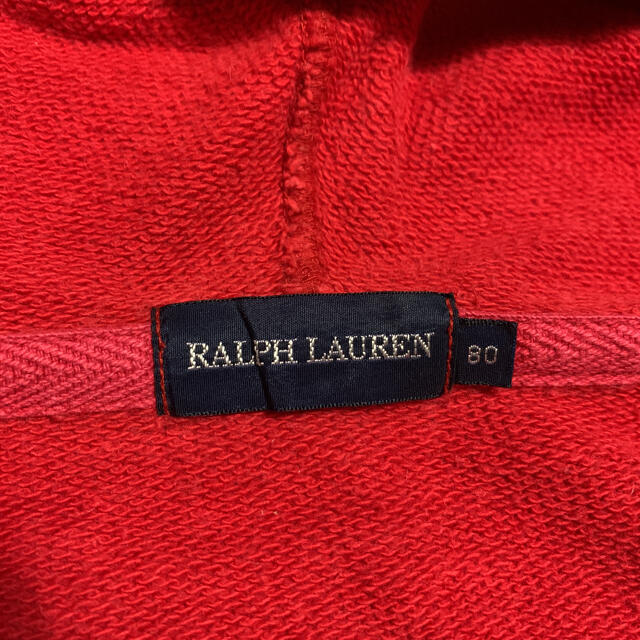 Ralph Lauren(ラルフローレン)のラルフローレン  パーカー キッズ/ベビー/マタニティのベビー服(~85cm)(トレーナー)の商品写真