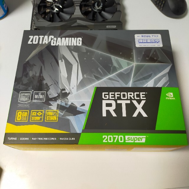 【pさん専用】ZOTAC Geforce RTX2070super mini