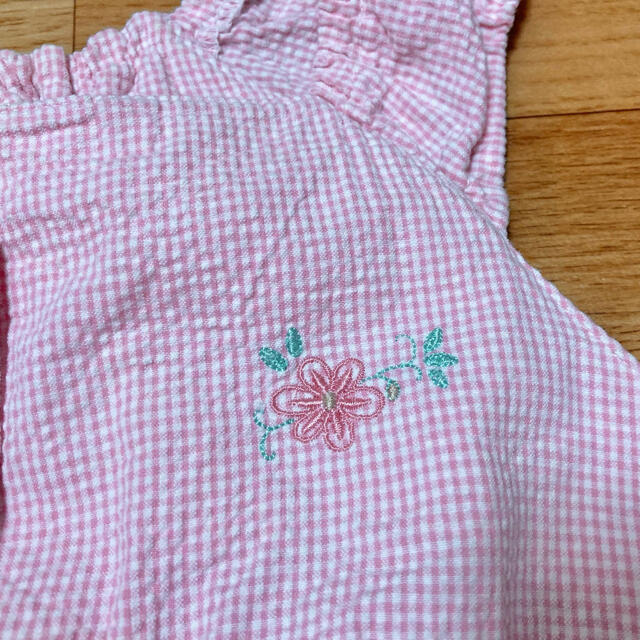 PONY LUC  ノースリーブワンピース　ピンク　130cm キッズ/ベビー/マタニティのキッズ服女の子用(90cm~)(ワンピース)の商品写真