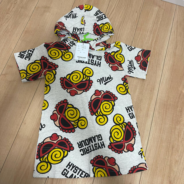 HYSTERIC MINI(ヒステリックミニ)のフェイス キッズ/ベビー/マタニティのキッズ服女の子用(90cm~)(ワンピース)の商品写真