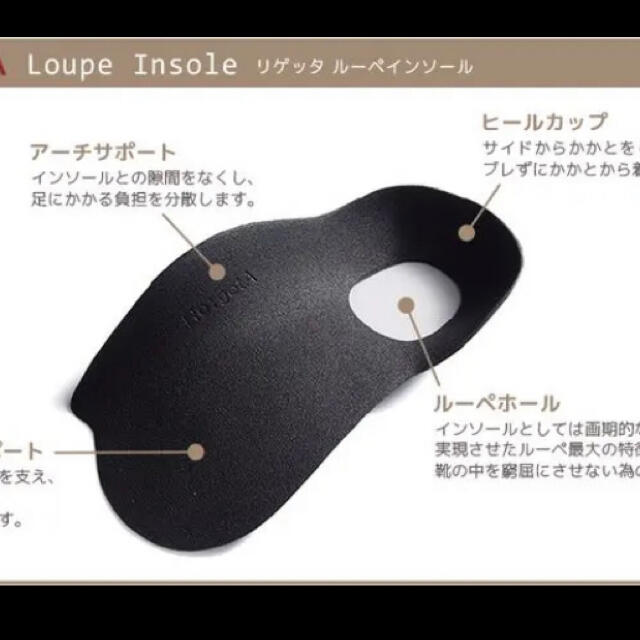 Re:getA(リゲッタ)のリゲッタ　インソール　メンズ　サイズフリー メンズの靴/シューズ(その他)の商品写真