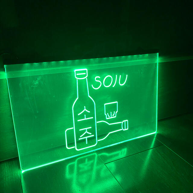韓国ネオン ソジュ チャミスル ネオン ネオンサイン Led看板 Neonの通販 By Shisha S Shop ラクマ