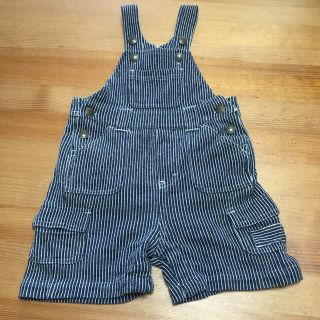 ベビーギャップ(babyGAP)のbaby GAP　オーバーオール　サロペット　ショート　70(カバーオール)