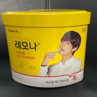 ボウダンショウネンダン(防弾少年団(BTS))のLEMONA レモナ BTS ハート缶 V テテ　　缶のみ(その他)