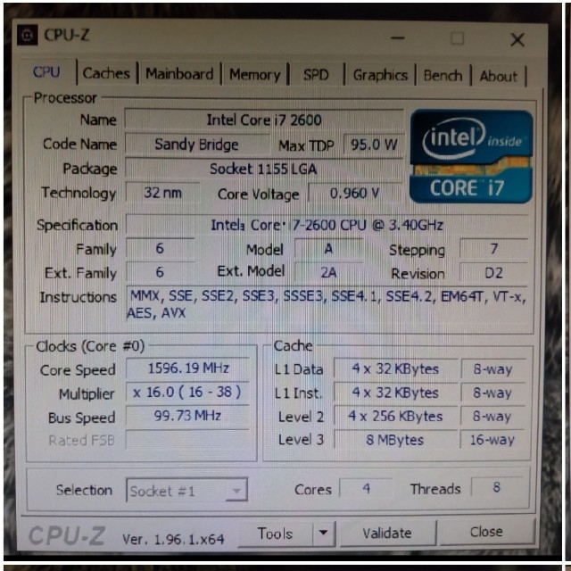 intel CPU / Core i7-2600 3