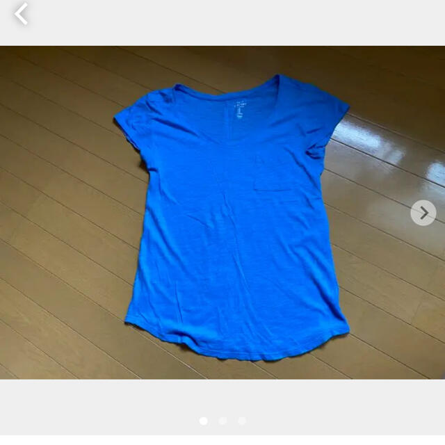 GAP(ギャップ)のGAP  Tシャツ　 ギャップ　青　ブルー レディースのトップス(Tシャツ(半袖/袖なし))の商品写真