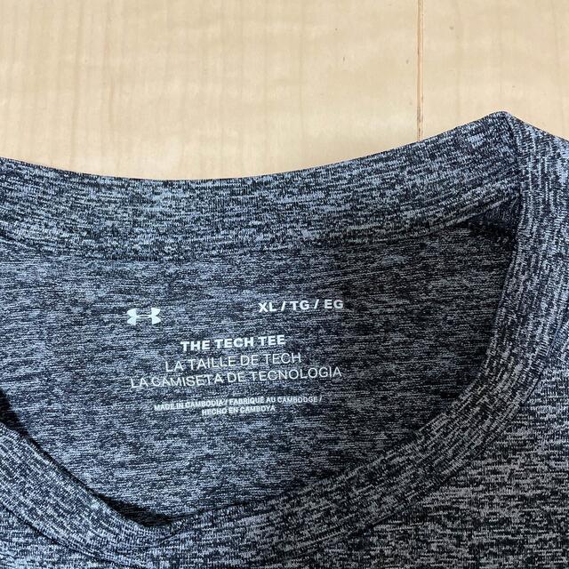 UNDER ARMOUR(アンダーアーマー)の美品／UNDER ARMOR    Tシャツ   XL メンズのトップス(Tシャツ/カットソー(半袖/袖なし))の商品写真