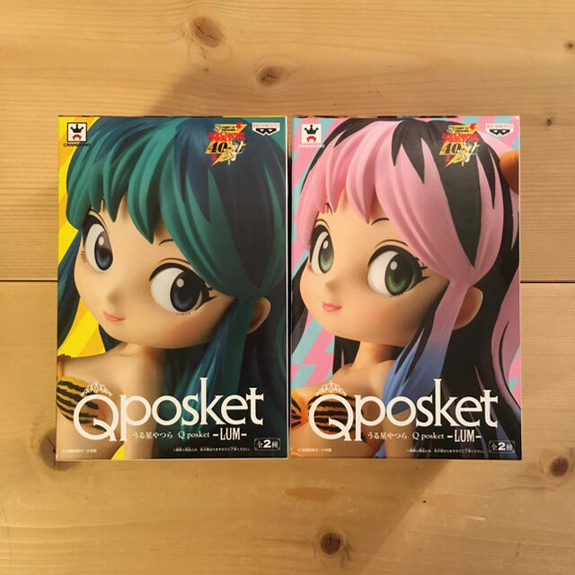 【新品未開封】Qposket キューポスケット うる星やつら ラム 2種セット