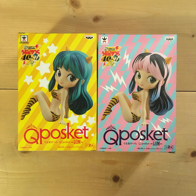 【新品未開封】Qposket キューポスケット うる星やつら ラム 2種セット 1