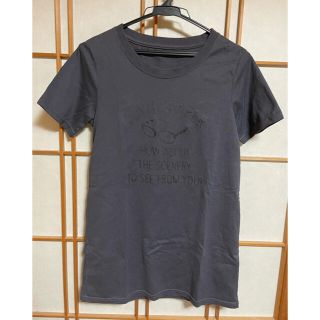 Tシャツ　レディース　ネイビー 青 ブルー 紺(Tシャツ(半袖/袖なし))